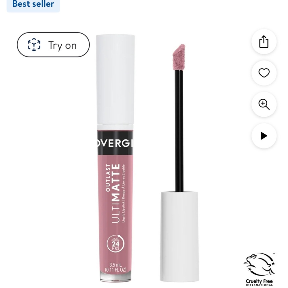 5 for $15 ✨ Covergirl liquid lipstick - rose